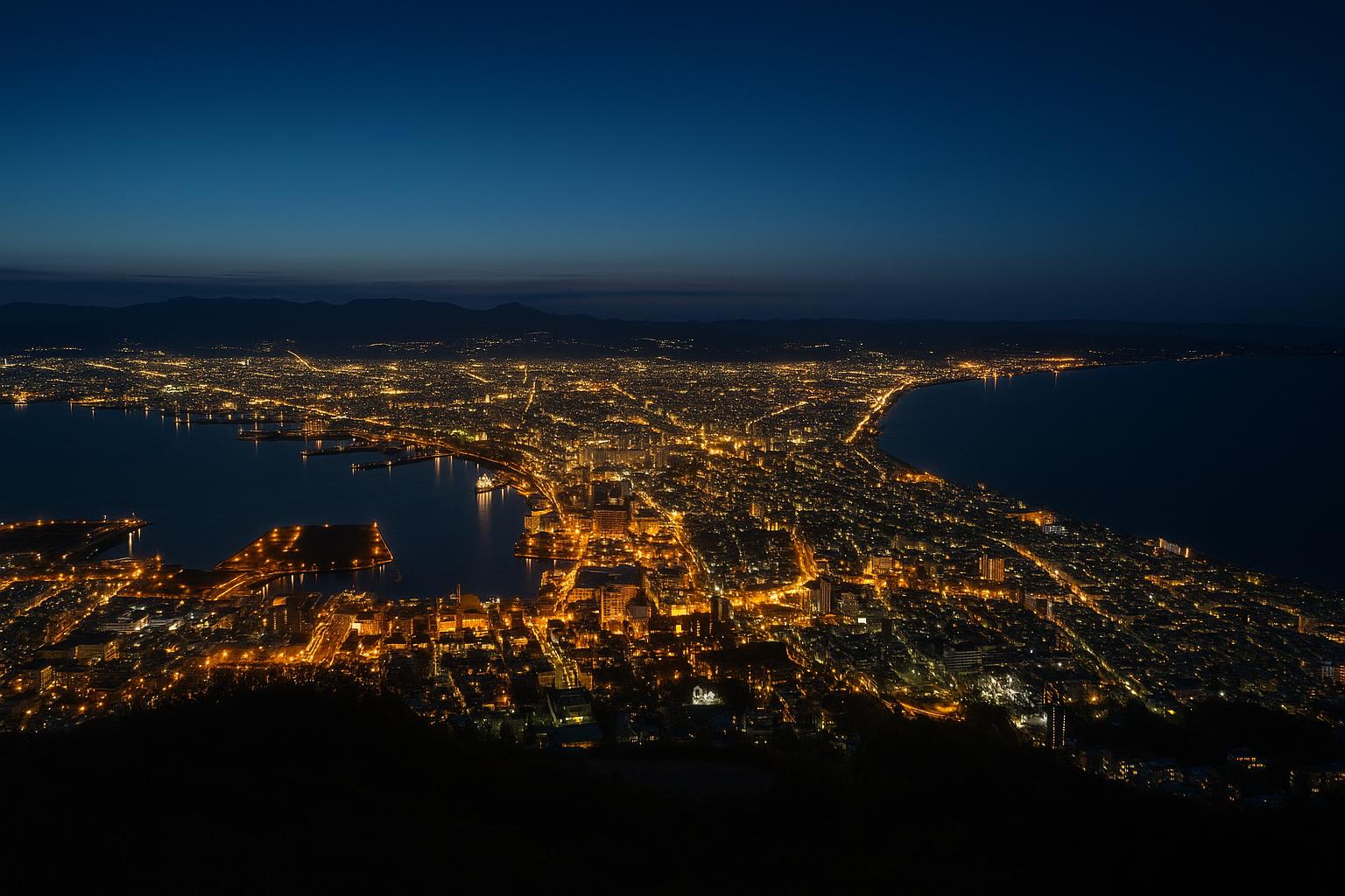 函館山からの夜景